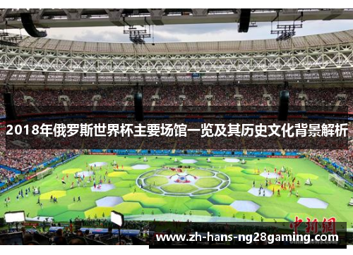 2018年俄罗斯世界杯主要场馆一览及其历史文化背景解析