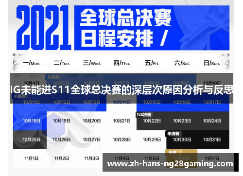 IG未能进S11全球总决赛的深层次原因分析与反思